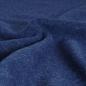 Preview: Wollwalk Walkloden aus Schurwolle jeansblau melange